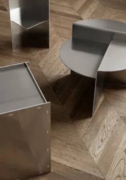 Frama Rivet side table, aluminium