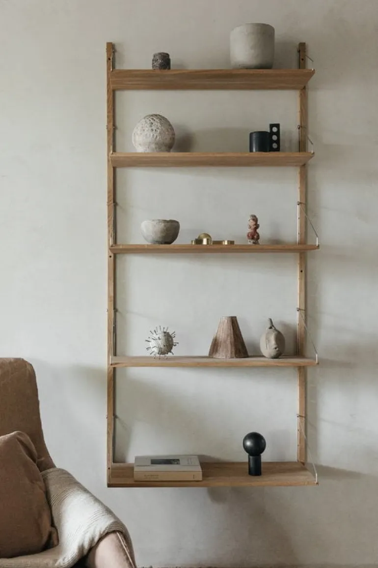 Frama Shelf Library H1852 wall shelf, oiled oak