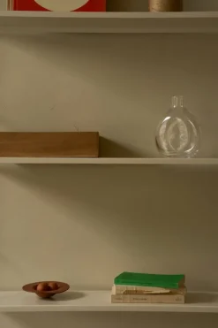 Frama Shelf Library H1852 wall shelf with desk, warm white