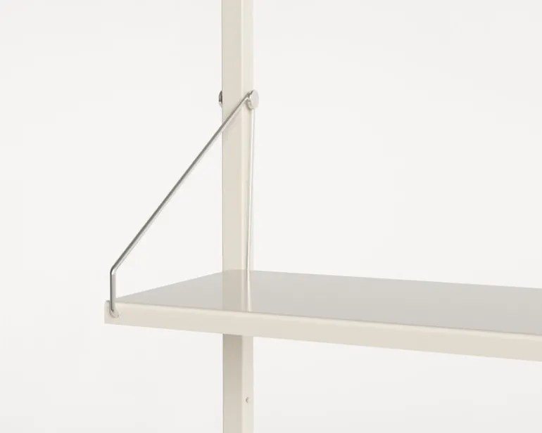 Frama Shelf Library H1852 wall shelf with desk, warm white