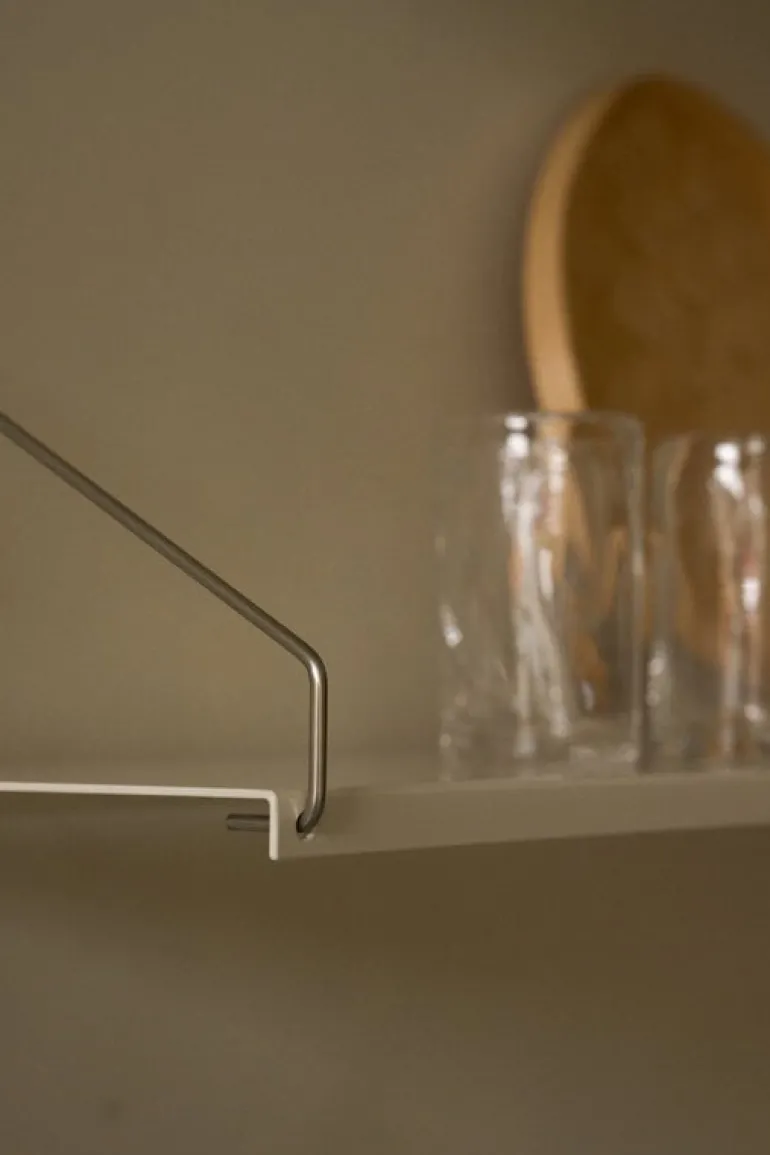 Frama Shelf Library H1852 wall shelf with desk, warm white