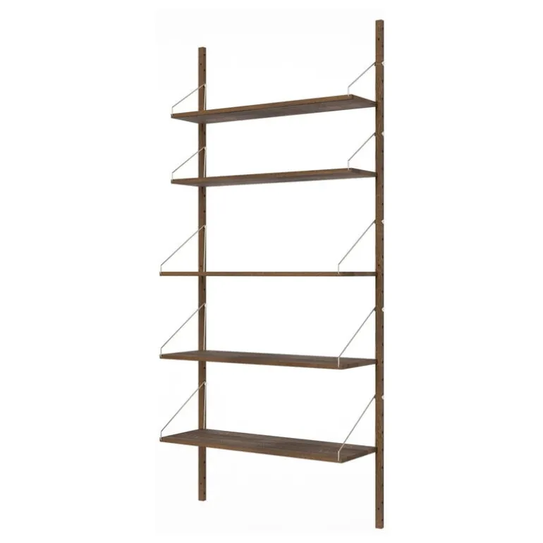Frama Shelf Library H1852 wall shelf, oiled dark oak