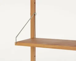 Frama Shelf Library H1148 wall shelf with desk, oiled oak