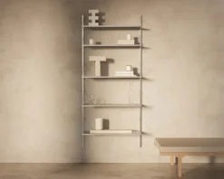 Frama Shelf Library H1852 wall shelf, stainless steel