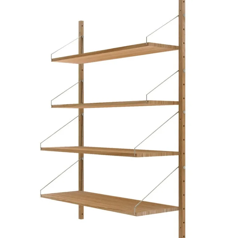 Frama Shelf Library wall shelf H1148, oiled oak