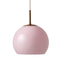Frandsen Ball Glass pendant, 18 cm, light pink