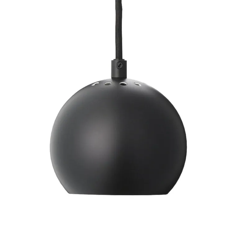 Frandsen Ball pendant, 12 cm, matt black