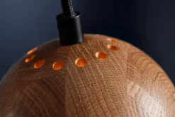 Frandsen Ball pendant, 12 cm, oak