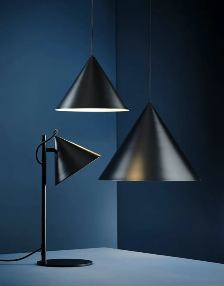 Frandsen Benjamin pendant, 30 cm, matt black