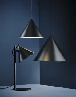 Frandsen Benjamin pendant XL, 46 cm, matt black