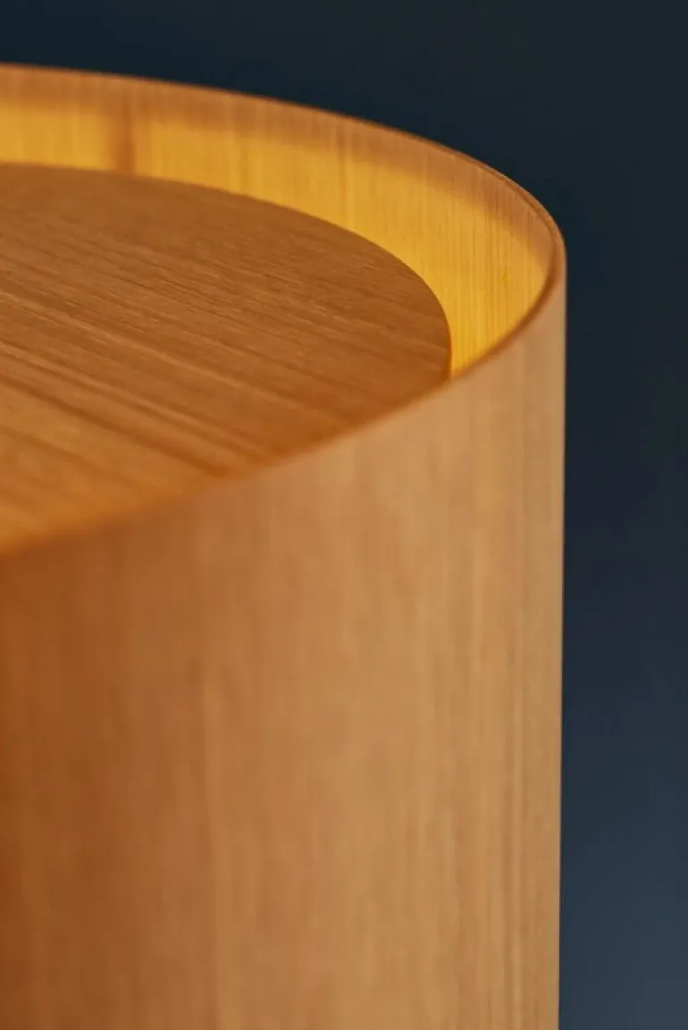 Frandsen FM1954 pendant, 28 cm, oak