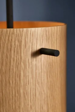 Frandsen FM1954 pendant, 16 cm, oak