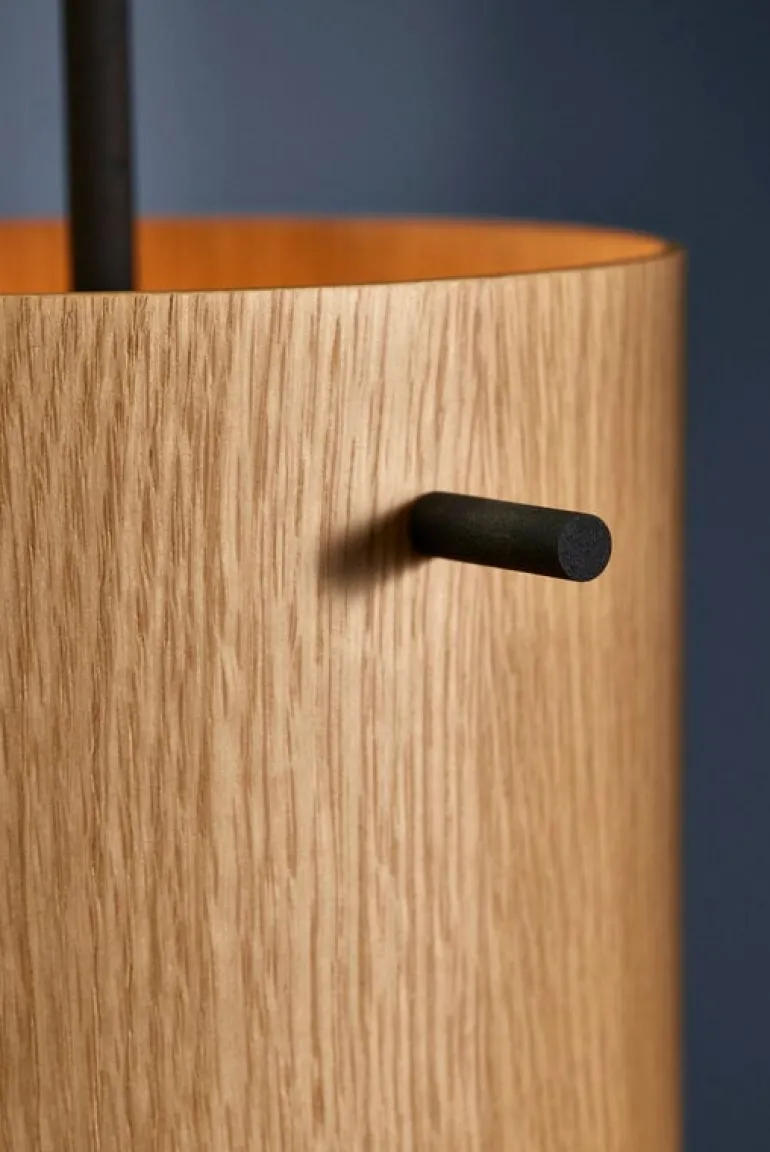 Frandsen FM1954 pendant, 16 cm, oak