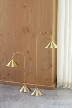 Frandsen Grasp Portable table lamp, 47 cm, brass