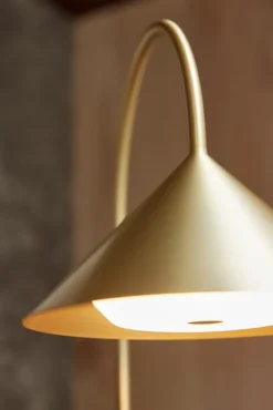 Frandsen Grasp Portable table lamp, 72 cm, brass