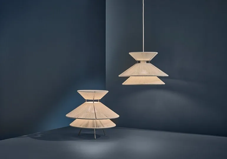 Frandsen Kiku pendant, white