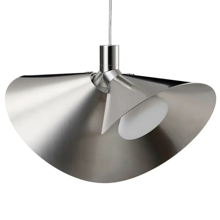 Frandsen Peel pendant, brushed stainless steel