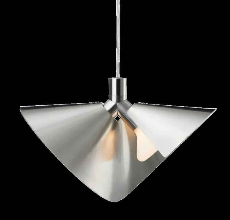Frandsen Peel pendant, brushed stainless steel