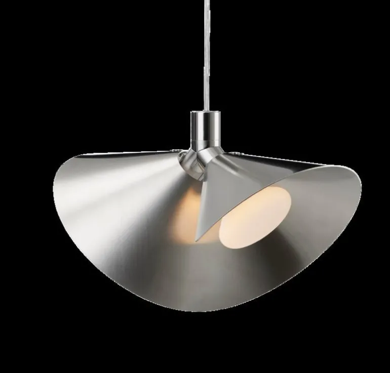 Frandsen Peel pendant, brushed stainless steel