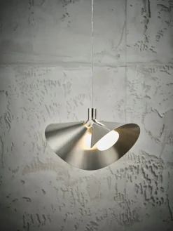 Frandsen Peel pendant, brushed stainless steel