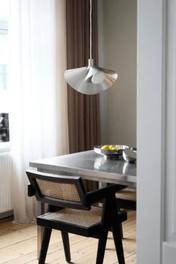 Frandsen Peel pendant, brushed stainless steel