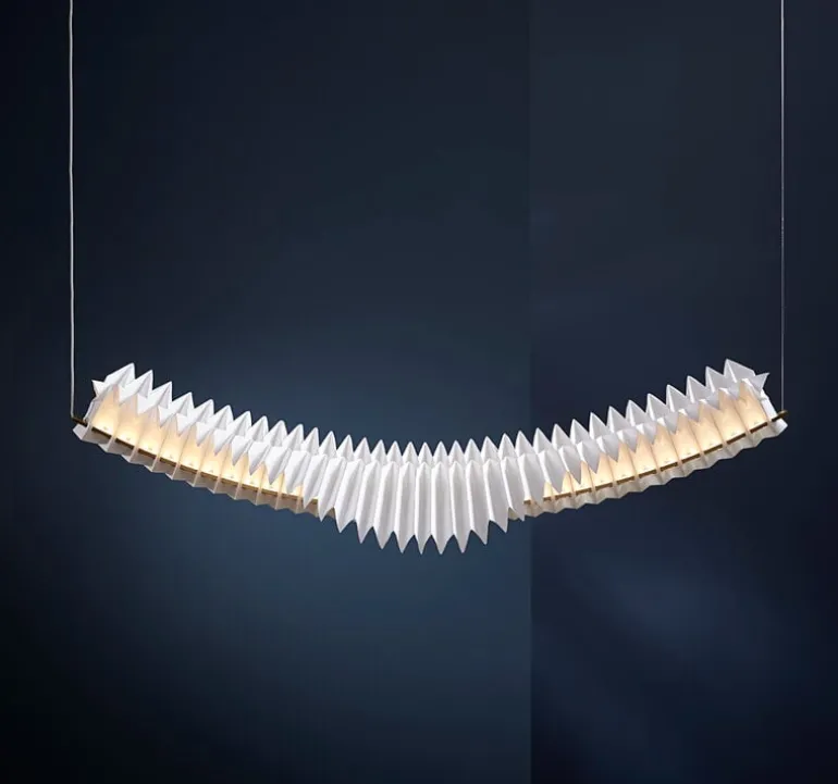 Frandsen Sora pendant, white - brass