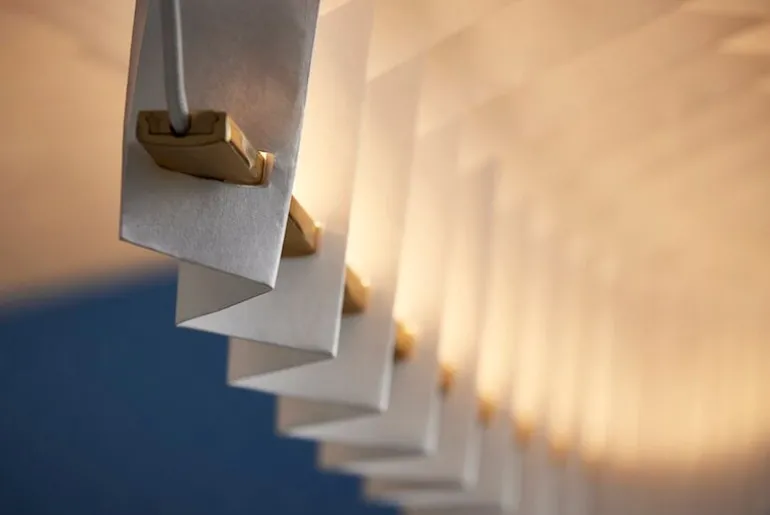 Frandsen Sora pendant, white - brass