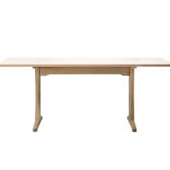 Fredericia C18 table, 220 x 90 cm, soaped oak
