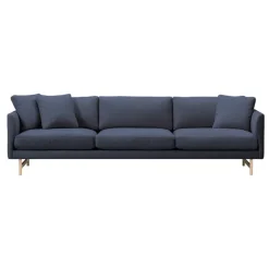 Fredericia Calmo sofa 80, 3-seater, lacquered oak - Sunniva 783