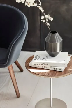 Fredericia Hydro vase, 15 cm, black brass