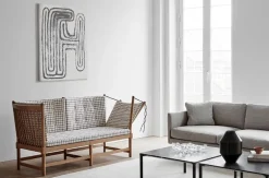 Fredericia Hydro vase, 22,5 cm, black brass