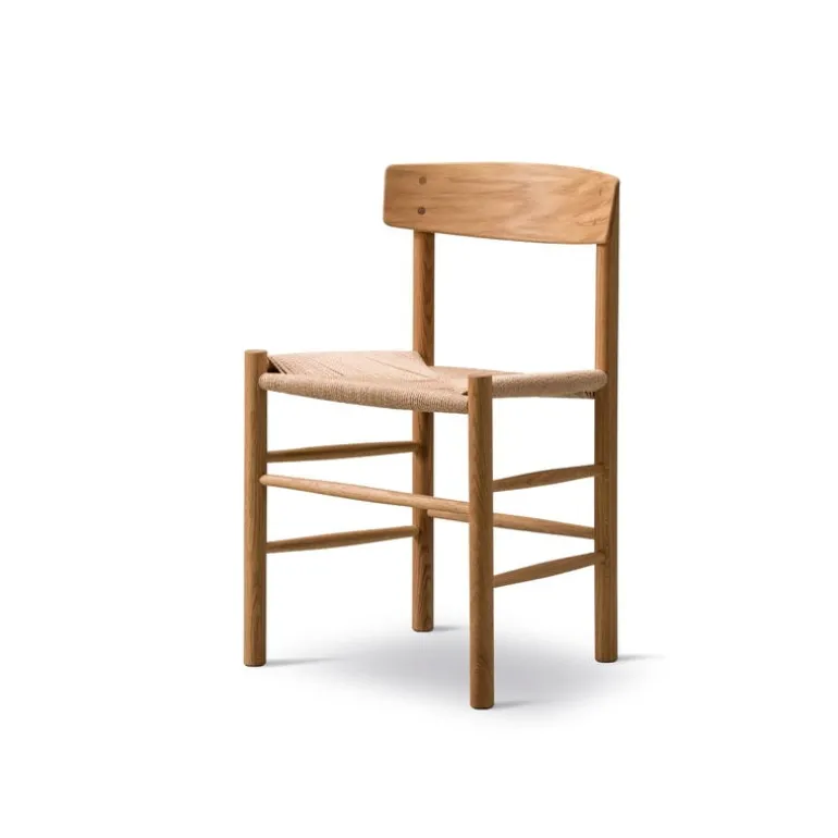 Fredericia J39 Mogensen chair, oiled oak - paper cord