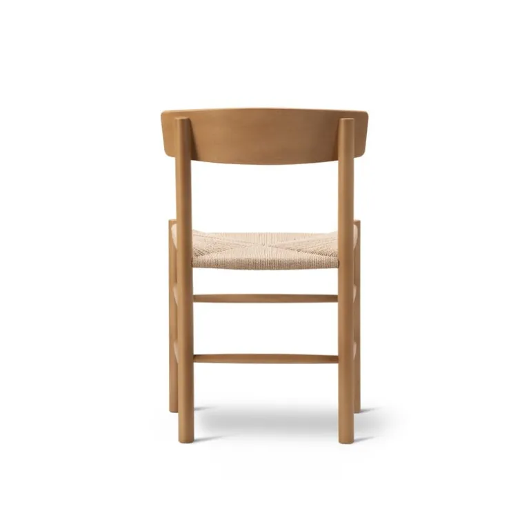 Fredericia J39 Mogensen chair, vintage lacquered beech - paper cord