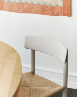 Fredericia J39 Mogensen chair, pebble grey - paper cord