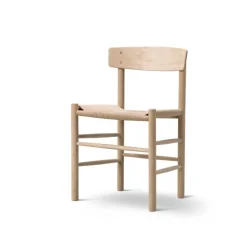 Fredericia J39 Mogensen chair, soaped oak - paper cord