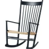 Fredericia J16 rocking chair, black