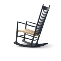 Fredericia J16 rocking chair, black