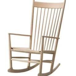 Fredericia J16 rocking chair, soaped oak