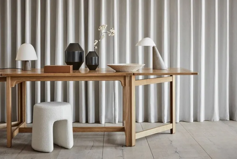 Fredericia Locus bowl, 40 cm, travertine