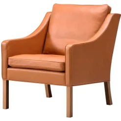 Fredericia Mogensen 2207 armchair, cognac - oiled oak