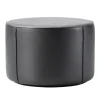 Fredericia Mono pouf 55 cm, black leather