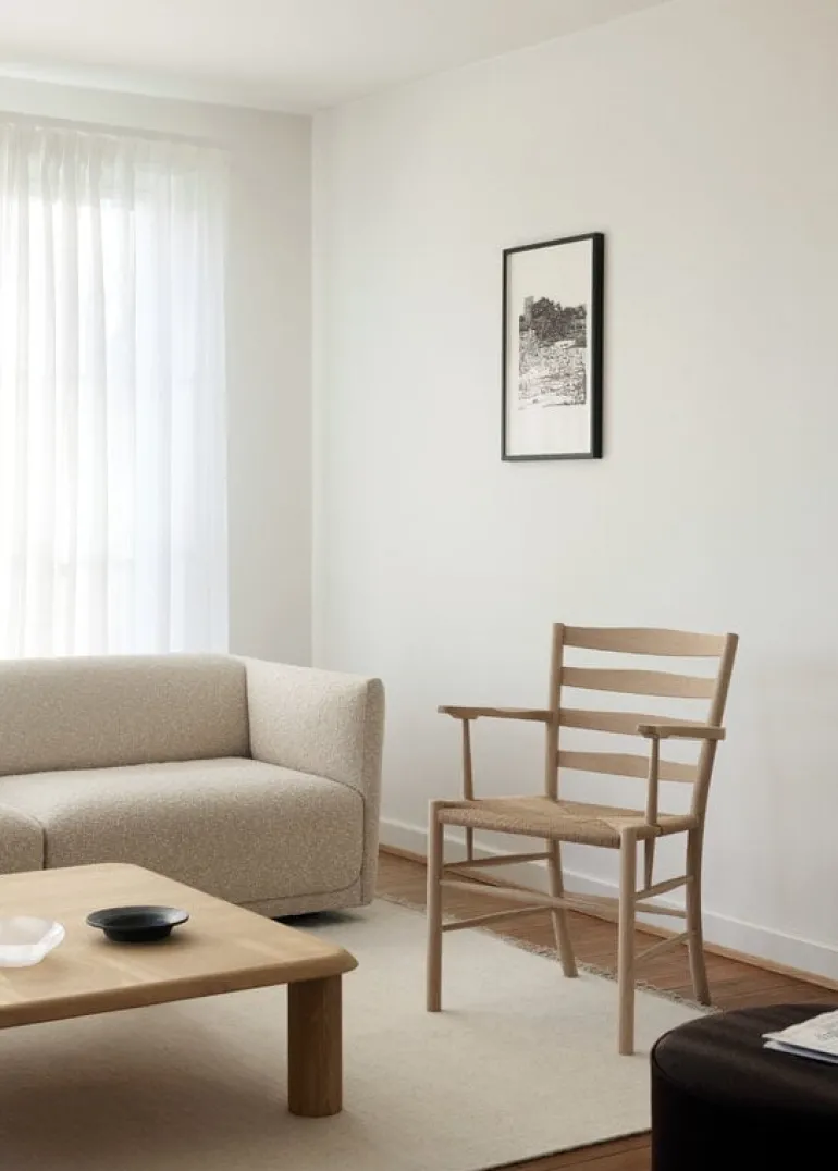 Fredericia Nami sofa, 3-seater, beige Zero 0001