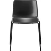 Fredericia Pato chair, 4 legs, black