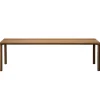 Fredericia Piloti coffee table, 120 x 39 cm, smoked oak