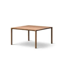 Fredericia Piloti coffee table, 63 x 63 cm, smoked oak