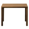 Fredericia Piloti coffee table, 46,5 x 39 cm, smoked oak