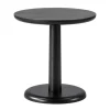 Fredericia Pon side table, 45 cm, black lacquered oak