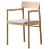Fredericia Post armchair, oiled oak - light grey