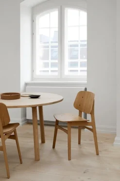 Fredericia Søborg chair 3050, wood base, lacquered oak