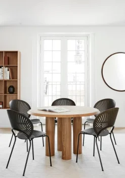 Fredericia Silhouette mirror, 100 cm, oiled walnut